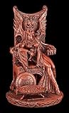 Keltische Göttin Figur - Queen Maeve rot - Wicca Statue Magie