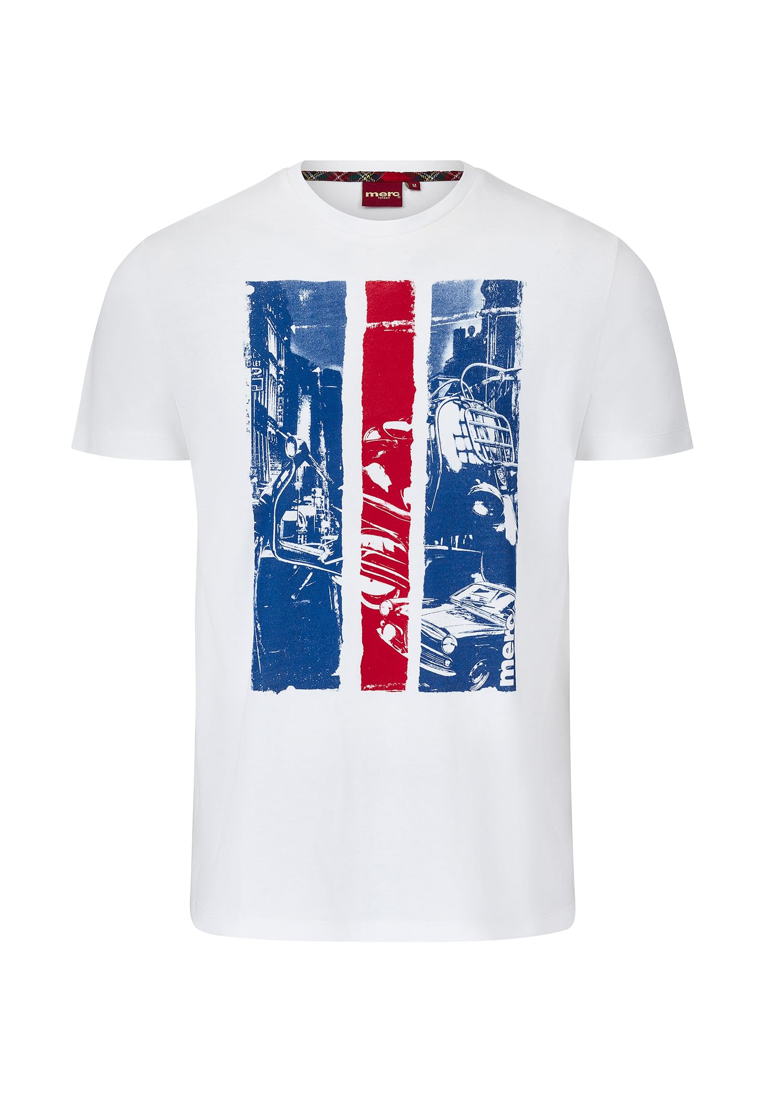 Merc Herren Hartman T-Shirt, Off-White, L