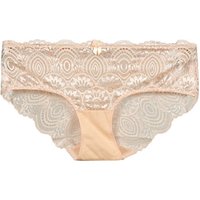 Wonderbra Damen Wonderbra Lace Shorty Slip, Cremefarbene Perlen, S EU