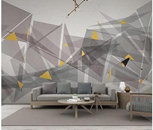 Einfache Geometrische Linien In Gold 3D Tapeten Wanddekoration Fototapete Sofas Wohnzimmer Wandbild Schlafzimmer-300cm×210cm