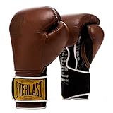 Everlast Unisex- Erwachsene Boxhandschuhe 1910 Classic Trainingshandschuhe, Braun, 12oz