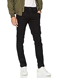 LTB Jeans Herren Joshua Slim Jeans, Schwarz (New Black to Black Wash 51797), 42W / 34L