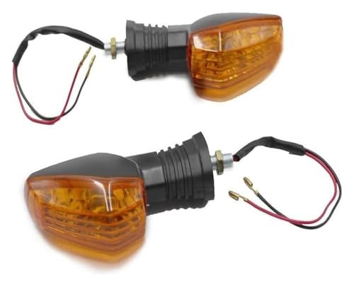 NIKISO Motorrad Blinker Für SU&ZUKI GSXR600 GSXR750 K1 K4 GSXR1000 GSXR GSX-R 600 750 1000 Motorrad-Blinker-Indikatoren Motorrad-Richtungslichter(Amber Lens)