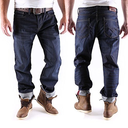 Big Seven Blake Dakota Wash Regular Fit Herren Jeans, Hosengröße:W40/L30