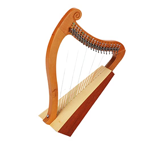 Leier Harfe 19-saitige 15-Ton-Kleine Harfe Leier Harfe Saiteninstrument (Color : 6 19-String)