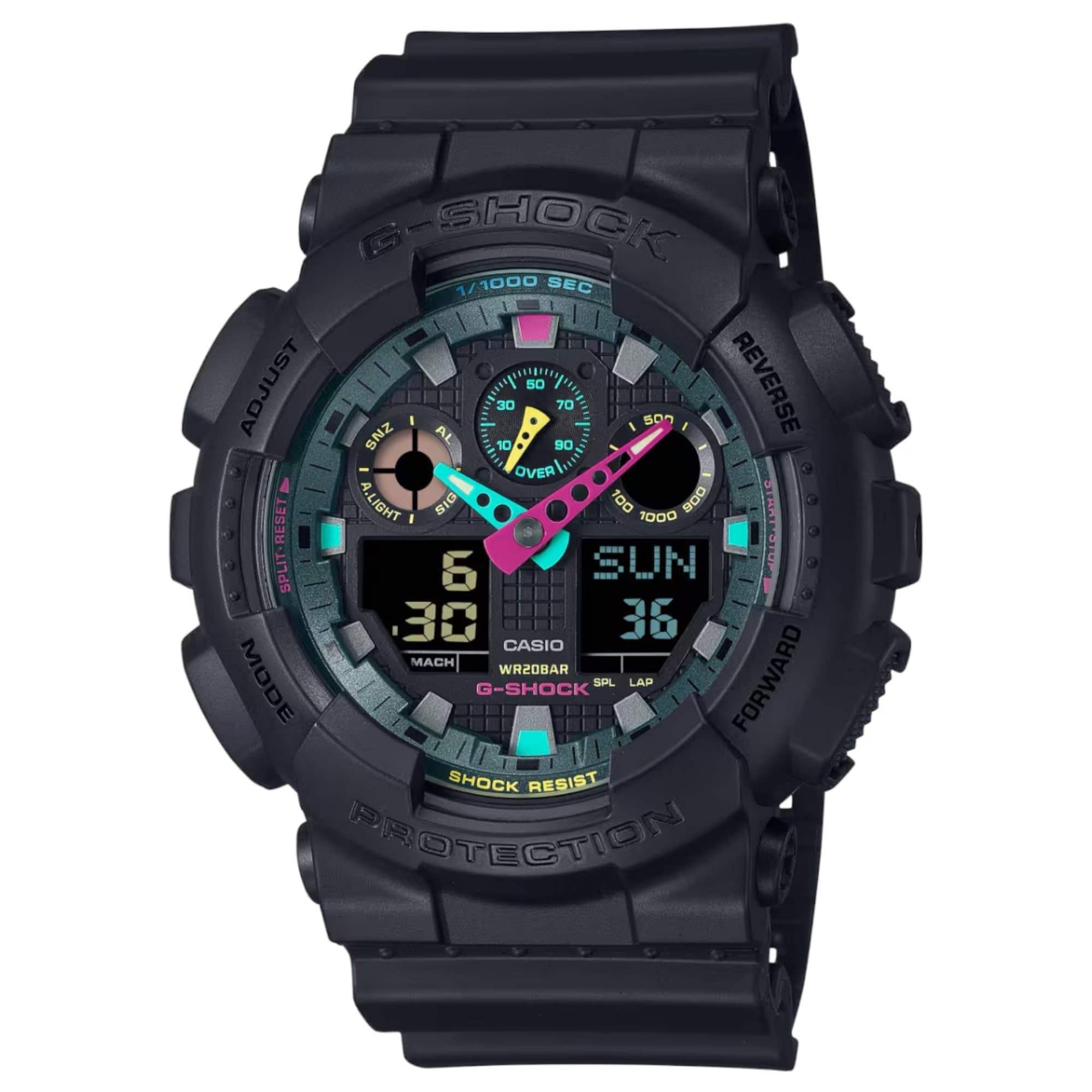 G-SHOCK Casio GA-100MF-1AER Herrenuhr schwarz