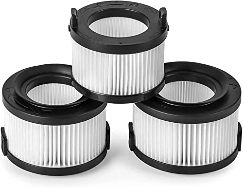 LEVOIT Staubsauger Ersatz-HEPA-Filter, VortexIQ 40-RF, 3er-Pack, 1 Hauptfilter 2 Vorfilter, Weiß, Plastic