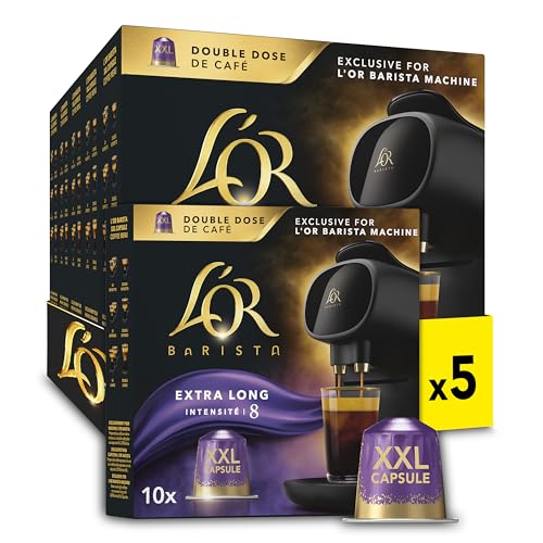 L'OR Barista Kaffeekapseln Lungo Profondo, Maschinen, 5er Pack (5 x 104 g)