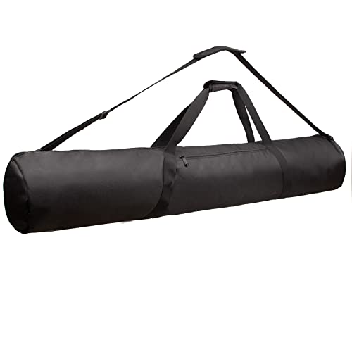 Stativtasche 120cm Transporttasche Oxford mit 96-168 cm Verstellbarer Schultergurt und Griff für Stativ, Lichtstativ, Galgenstativ, Auslegerständer und Universallichtständer