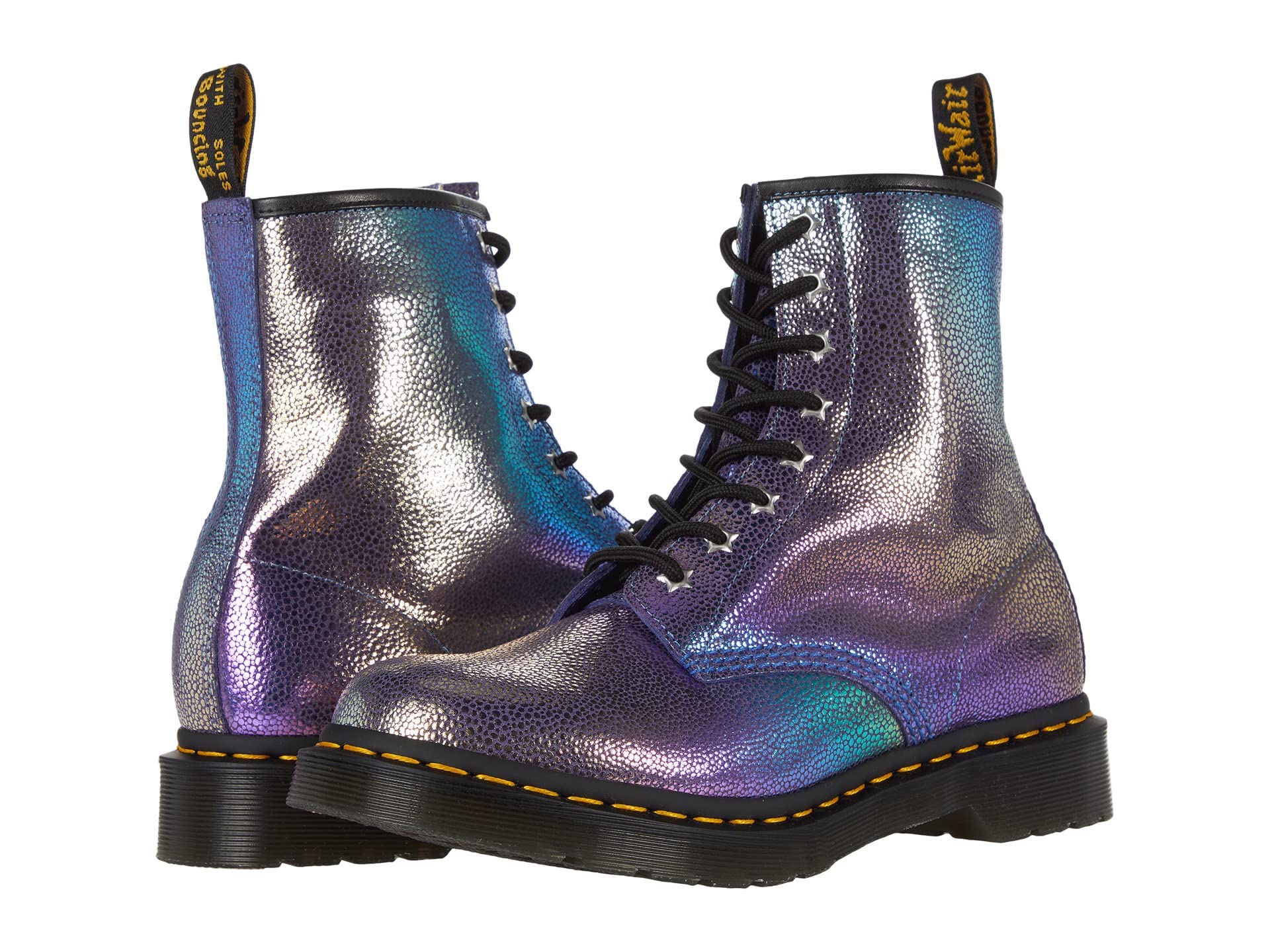 Dr. Martens 1460 Rainbow Ray, Violetter Regenbogenstrahl, 6