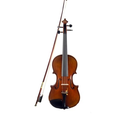 Geige Professionelle handgefertigte Violine aus massivem Holz für Erwachsene (Color : 1/2)