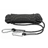 Outdoor-Seil, 10 mm, statisches Kletterseil, 10 m, 20 m, 100 m, 200 m, Sicherheitsseil, Rettungsseil, Flucht, Abseilseil, Baumklettern, Angelseil (Colo