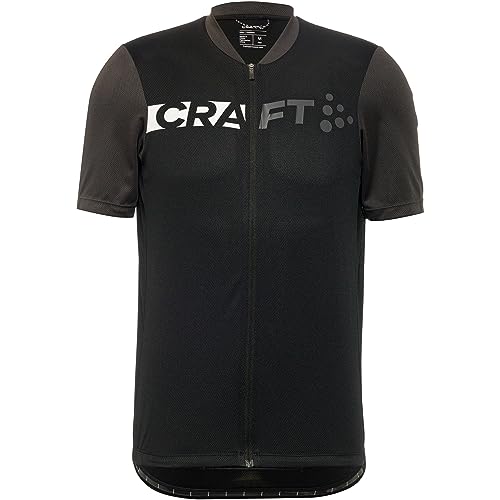 CRAFT Endurance Logo Kurzarmtrikot, für Herren, Größe L, Radtrikot, Fahrradbekle