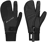 Roeckl Villach 2 Trigger Winter Fahrrad Handschuhe lang schwarz 2023: Größe: 6.5