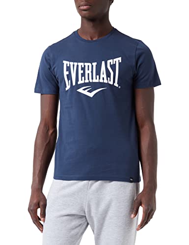 Everlast Herren Sport Boxen T-Shirt, Russel, Blau, 2XL