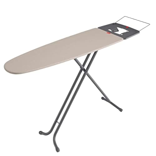 Rayen 6141.01 Tabelle für Bügelstation, Metall, Grau und Beige, 41 x 1 x 120 cm