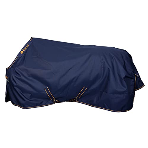 Bucas Irish Turnout Extra Classic, Weidedecke Rückenlänge 125 cm, Navy/gold