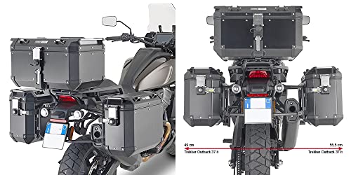 GIVI PLO8400CAM Fahrradspezifische Outback Side Case Hardware