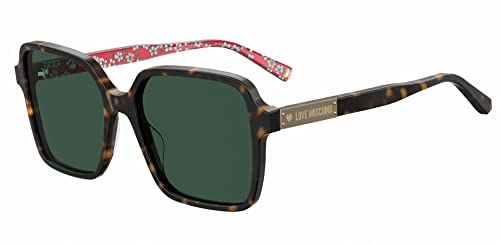 MOSCHINO LOVE Damen MOL032/S Sonnenbrille, Avana, 55