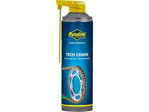 Putoline Tech Chain, Kettenspray, mit Keramik-Wachs, für O- u. X-Ring-Ketten; 500 ml Spraydose