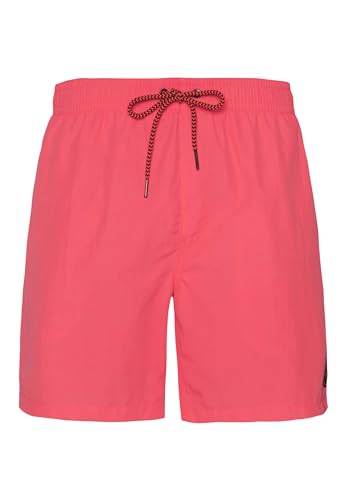 Protest Men Strandshorts Faster Fluor Pink Xs