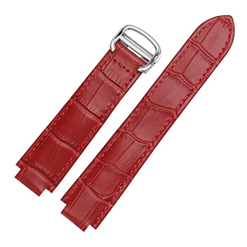 NEYENS Für Cartier-Armbänder, hochwertige Farbe, echtes Leder, Faltschließe, Ersatz-Lederarmband, weibliches Armband, 18x11mmGold clasp, Achat