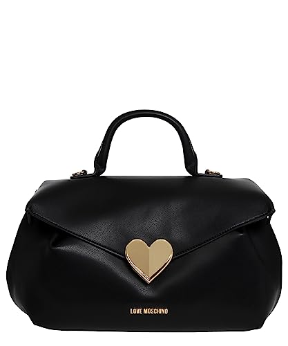 Love Moschino Damen Jc4075pp1hlc0000 Handtasche, Nero