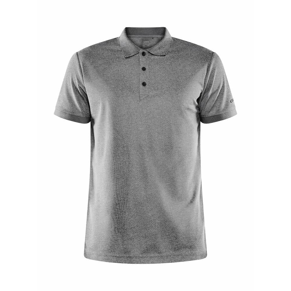 Craft Herren Core Unify Poloshirt Polohemd, grau, XL