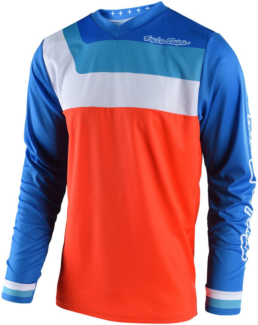 Troy Lee Designs GP Prisma Jersey L Orange