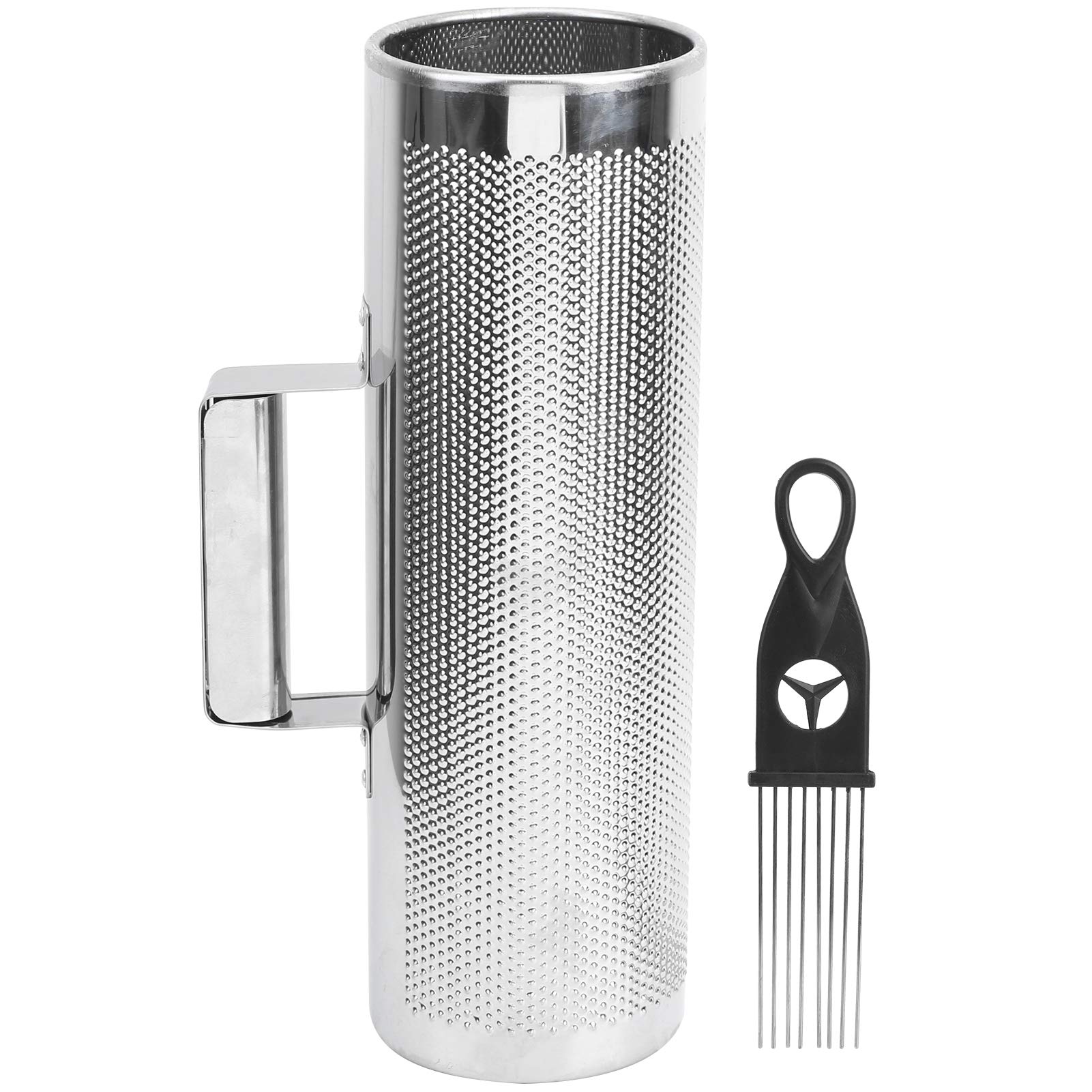 Metal Guiro Shaker mit Scraper Music Teaching Aids Percussion Instrument