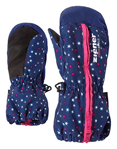 Ziener Baby LANGELO AS MINIS glove Ski-handschuhe / Wintersport | wasserdicht, atmungsaktiv, , snowflake print (snowflake print), 104