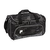 Fila Source Gym Sport-Reisetasche, Größe S, Schwarz / Camo, Klein, Schwarz Camo, Source Sporttasche, klein