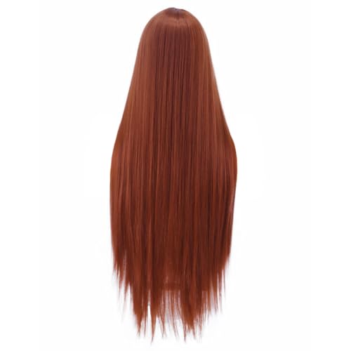 Kiudduy 1 Stück Synthetische Lace Front Perücke für Frauen Cosplay Perücke Wie Abgebildet 32 Gerade Highlight Lace Front Perücken