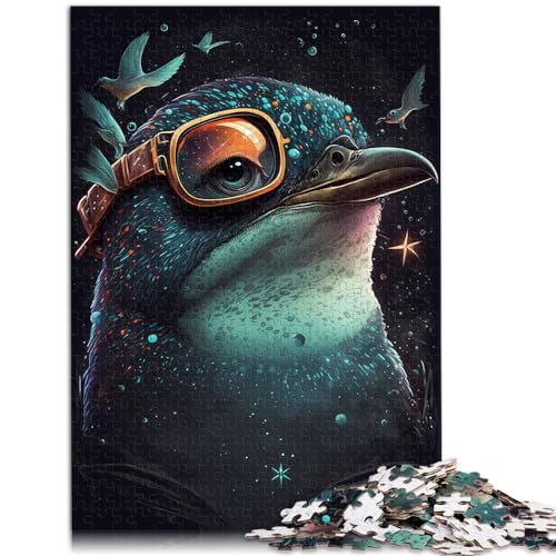 Puzzles Pinguin-Illusion, 1000 Teile, Holzpuzzle, Spaß bei Aktivitäten zu Hause, Geburtstagsgeschenk, Reisegeschenke, 1000 Teile (50 x 75 cm)