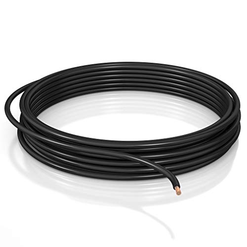 DCSk 16mm² - 10m Fahrzeugleitung FLRY B asymmetrisch - KFZ-Kabel Litze - schwarz -10 m Ring