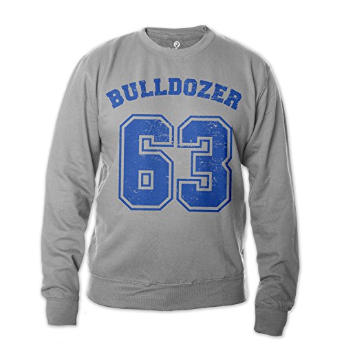 Bud Spencer Herren Bulldozer 63 Sweatshirt (grau) (XXL)