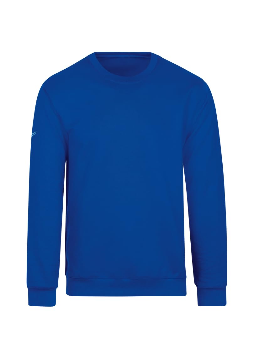 Trigema Herren 674501 Sweatshirt, Blau (Royal 049, XXX-Large