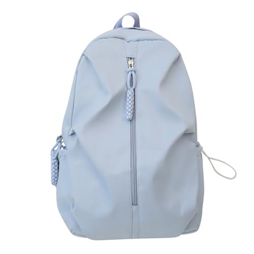 Harajuku Einfarbig Nylon Schultasche Große Kapazität Studnet Rucksack Schule Casual Reisen