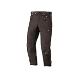 Alpinestars AST-1 V2 wasserdichte Motorrad Textilhose Schwarz Kurz L