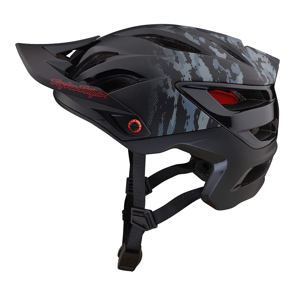 Troy Lee Designs Unisex – Erwachsene MTB Helm, Schwarz, M/L