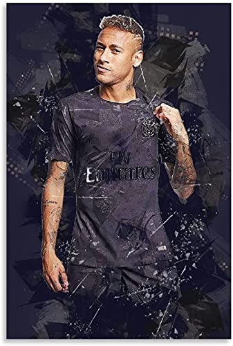 DIY Erwachsene Und Kinder Diamant Malerei Painting Kits Vollbohrer Neymar jr 5d Strass Bild Kristall Kunsthandwerk 15.7"x19.7"(40x50cm) Kein Rahmen