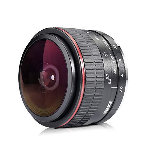 Meike Optics MK 6,5mm f2.0 Fisheye Objektiv Ultra-Weitwinkel für MFT