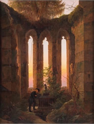 Hfmquisutron Holzpuzzle 1000 Teile Caspar David Friedrich Reproduktionen Von Werken Poster Für Erwachsene Familie Spiele Lernspielzeug Fz269Lw