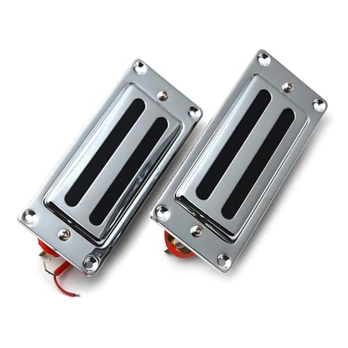 Zweizeiliger Mini-Humbucker-Tonabnehmer Für E-Gitarre Für Gitarre (Hals Und Steg Sind Universell Einsetzbar). e gitarren tonabnehmer (Color : 1 Set)