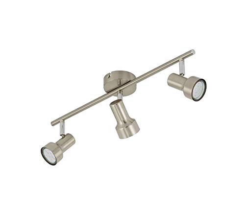 Briloner LED-Spot 3er Nickel matt