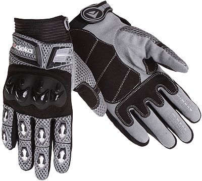 Modeka MX Top Handschuhe 10 Schwarz/Grau