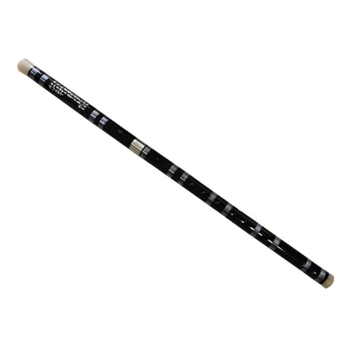 Bambusflöte Für Anfänger Zweiteilige schwarze Bambusflöte mit 6 Löchern, ein traditionelles chinesisches Musikinstrument (Color : G)