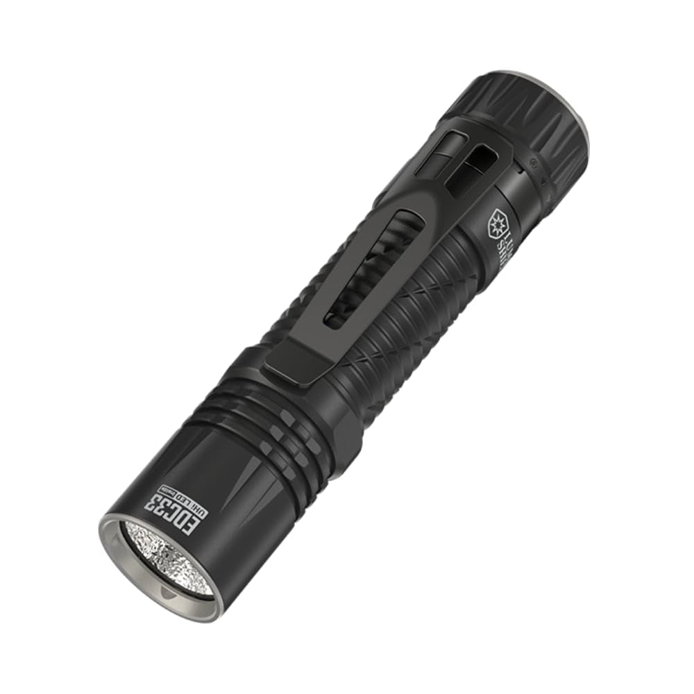 Nitecore Taschenlampe EDC33, extrem hell, 4000 Lumen, leistungsstarke EDC-Taschenlampe, 18650 Li-Ion Akku, USB-C, schwarz