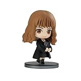 Chibi Masters Bandai Harry-Potter-Figuren, Hermine Granger-Puppe, 8 cm, Hermine-Figur, die Bücher hält, magische Minifiguren zum Sammeln, Harry-Potter-Geschenke für Erwachsene und Kinder