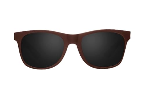 SIROKO Dôme Polarisierte Sonnenbrille - Braun/Schwarz, Braun / Schwarz, Einheitsgröße